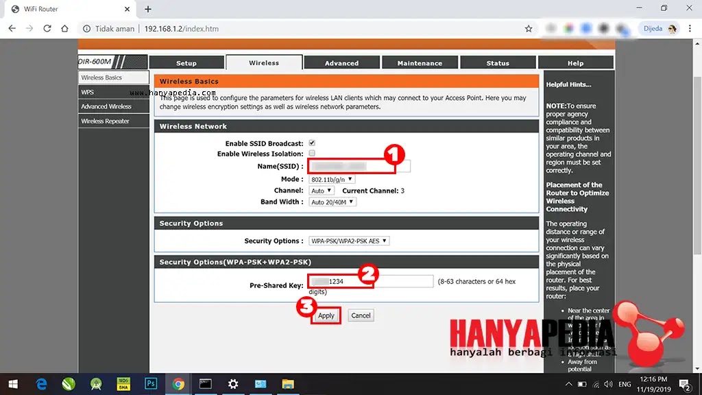 Cara Setting D-Link DIR-600 Sebagai Repeater