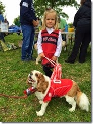 Cheerleader dog Oriental