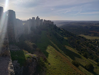 Muralla norte del castillo y torres