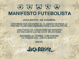 MANIFIESTO FUTBOLISTA