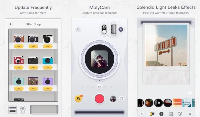 Best Polaroid Photo Editing Apps MolyCam