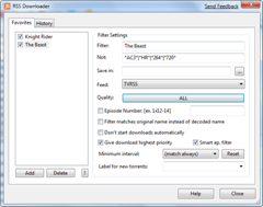 RSS Downloader