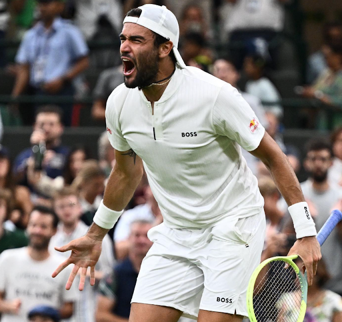 Wimbledon: Matteo Berrettini vola agli ottavi di finale