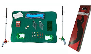 mini TINY GOLFING MAN indoor golf game competition pack