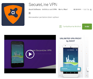 Secureline VPN untuk Android