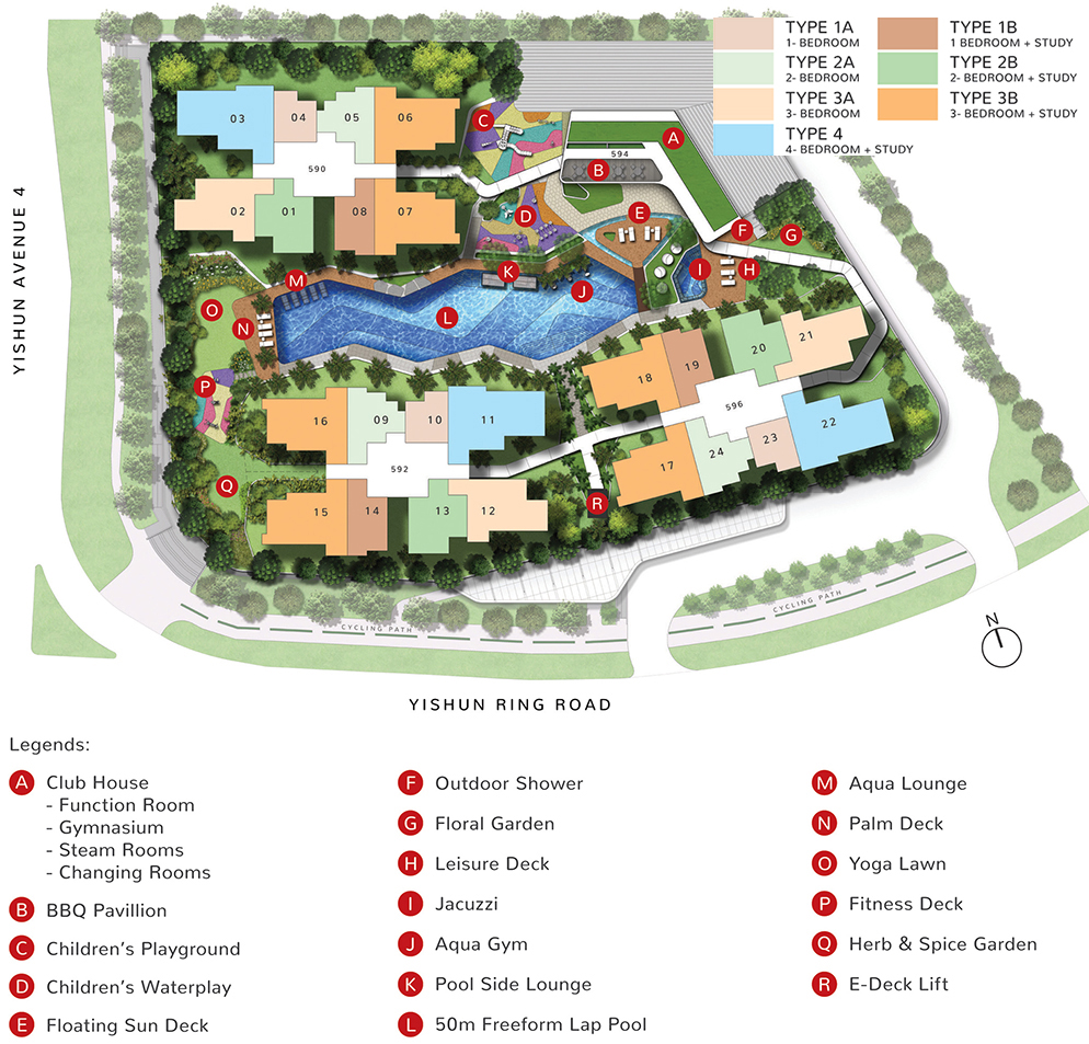 The Wisteria Site Plan