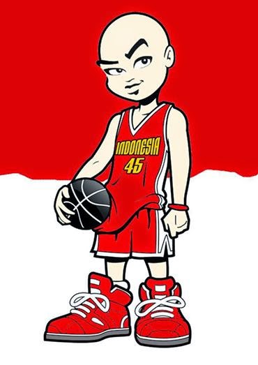 Indonesia Basketball Kartun 