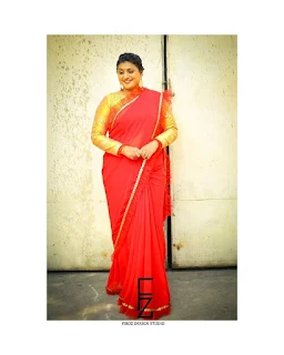 Actress Roja Selvamani in Stunning Photoshoot In Saree