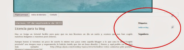 poner nuevas Pestañas en blogger