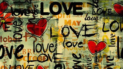love written in graffiti,love in wall,love
