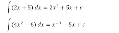 contoh sederhana integral tak tentu 1