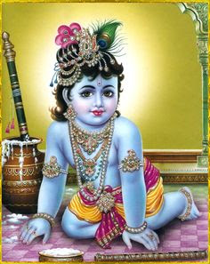 cute baby krishna images HD.