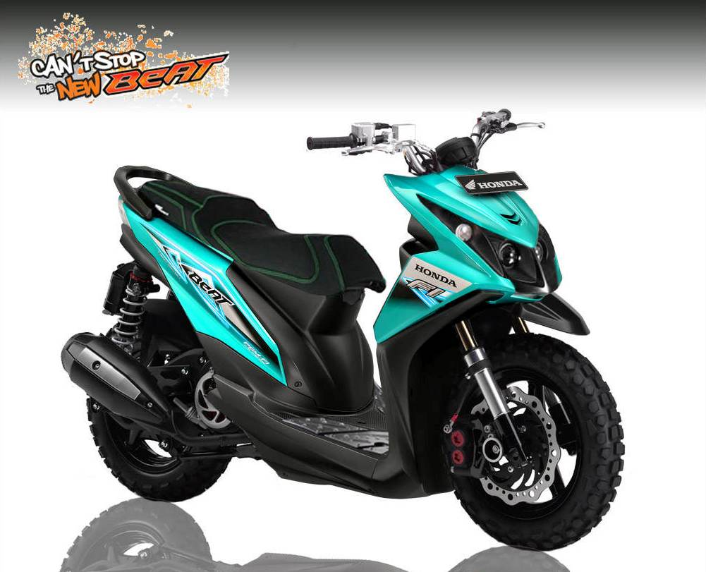 Kumpulan Modifikasi  Motor  Honda Beat  Negeri Info