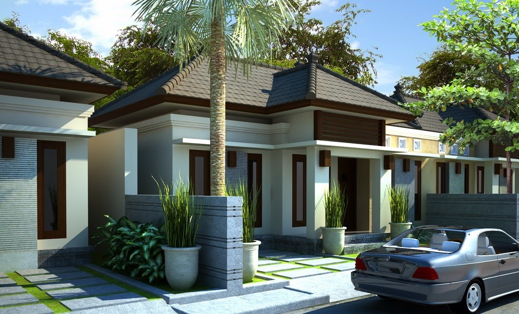 Gambar Desain Rumah  Desain Rumah  Type  45  Smarthouse