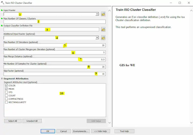 Train ISO Cluster Classifier Tool