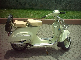 classic vespa scooter