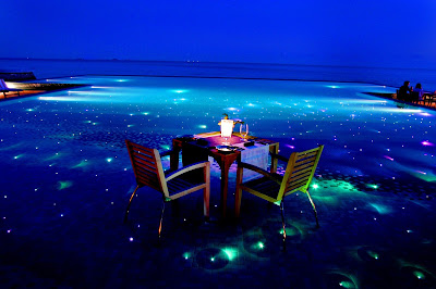 Source: PER AQUUM Hotels & Resorts. Dining at the PER AQUUM Huvafen Fushi.