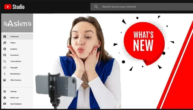 4 New YouTube Studio Featured Launched: eAskme