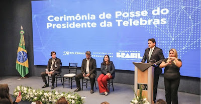 Ministro Juscelino Filho empossa Frederico de Siqueira como Presidente da Telebras