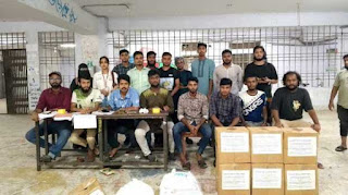 বন্যার্তদের পাশে দাঁড়ালো জগন্নাথ বিশ্ববিদ্যালয়। তিন দূর্গত জেলায় ভাগ হয়ে কাজ করছে জগন্নাথ বিশ্ববিদ্যালয় শিক্ষার্থীরা এবং তাদের ক্যাম্পাসে চলছে ত্রাণ সংগ্রহ ও প্যাকেজিং কর্মসূচি।