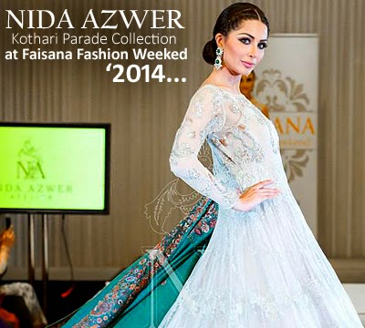 Nida Azwer Kothari Parade Collection at Faisana Fashion Weekend 2014