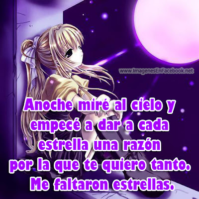 Te quiero mucho chica anime - Imagenes y Carteles