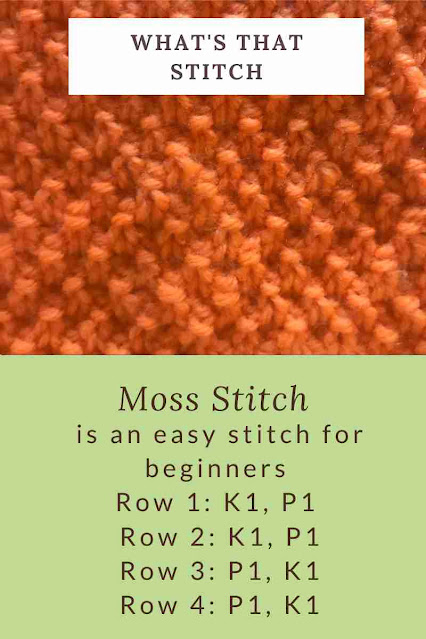 picture of how to knit moss stitch