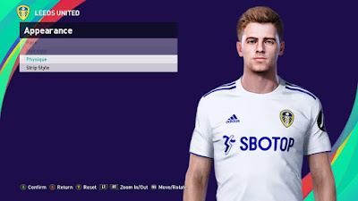 PES 2021 Faces Patrick Bamford by SR