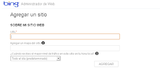 Agregar Sitio Bing-Yahoo