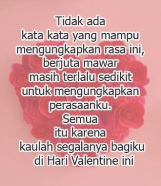 Gambar Kata Ucapan Hari Valentine yang Romantis dan Lucu 