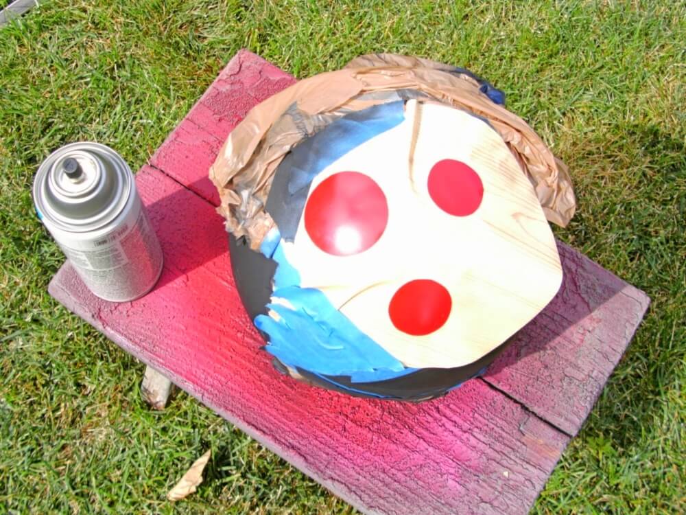 Repurposed Bowling Ball Ladybug