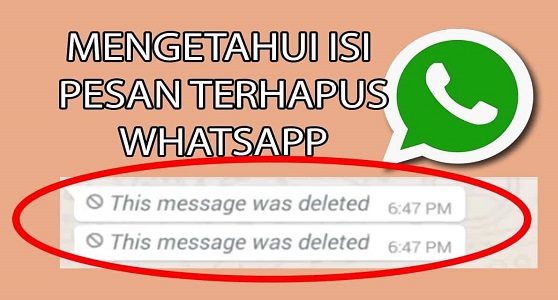 Cara Melihat Pesan Whatsapp Yang Sudah Dihapus