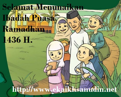 MARHABAN YA RAMADHAN 1436 H