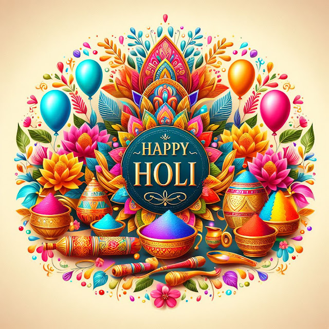 Holi, the festival of colors is just around the corner, and it's time to spread happiness and love to your friends and family.