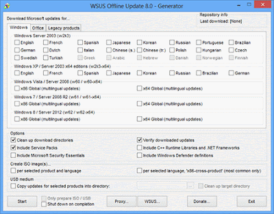 update,windows8,wsus,offline,mudah