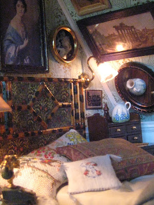 Studio E: MIDNIGHT AT THE OASIS- The Dower House bedroom