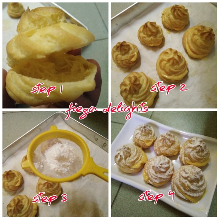 Resepi cream puff sukatan cawan