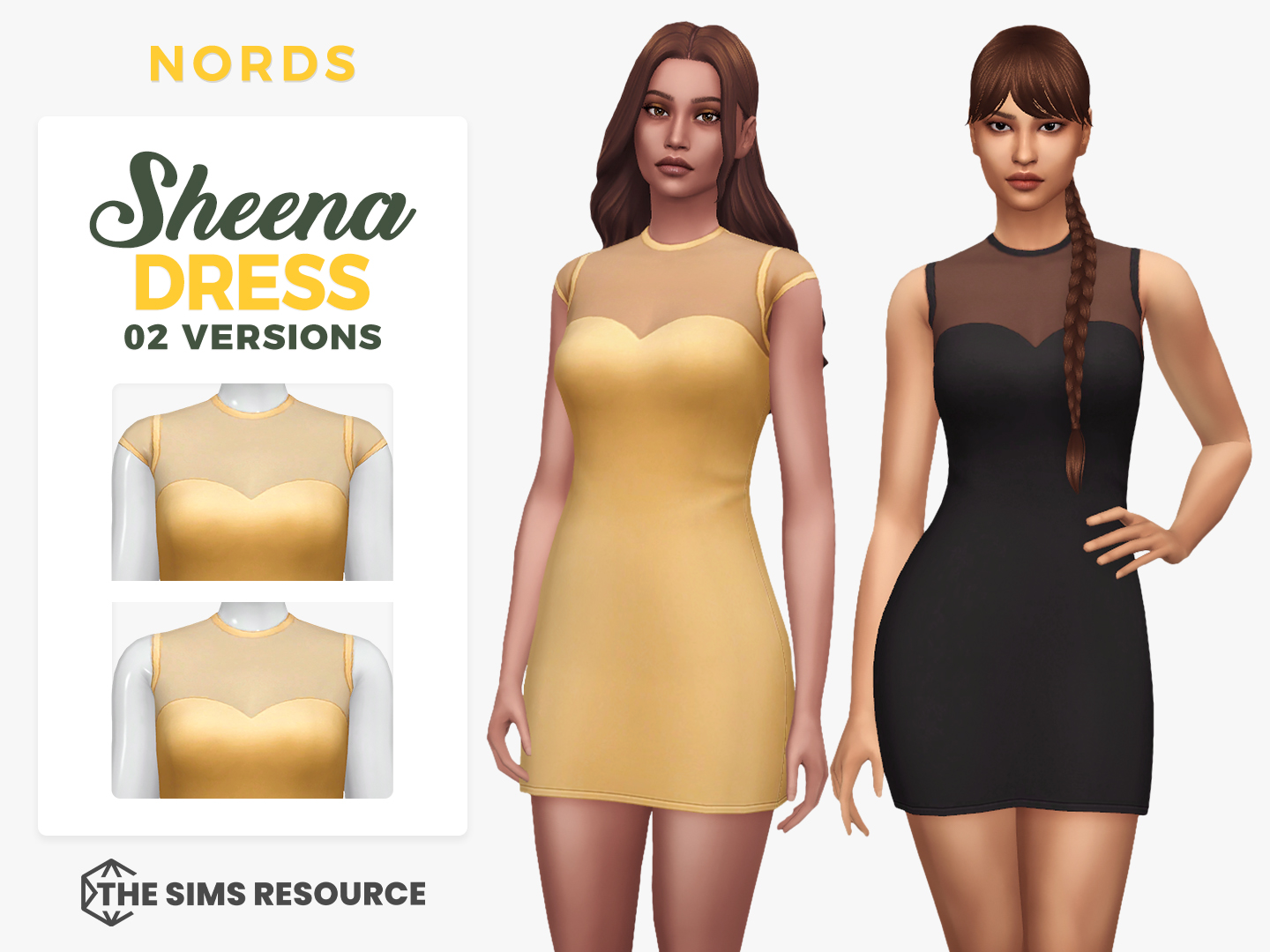Sheena Sims 4 CC Dress