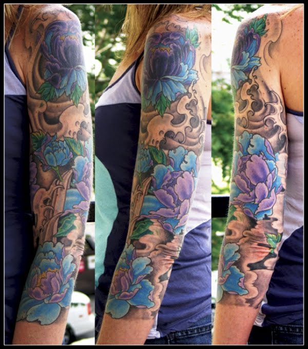 Above are some examples of designs tattoo sleeves Tattoo design is suitable