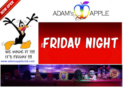 We made it!!! It's Friday!!!See YOU tonight! Best Venue for a Night Out in Chiang Mai Adam's Apple Club