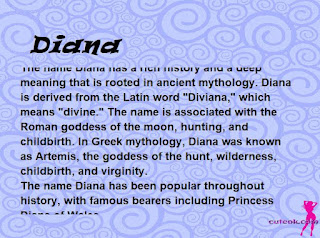 meaning of the name "Diana"