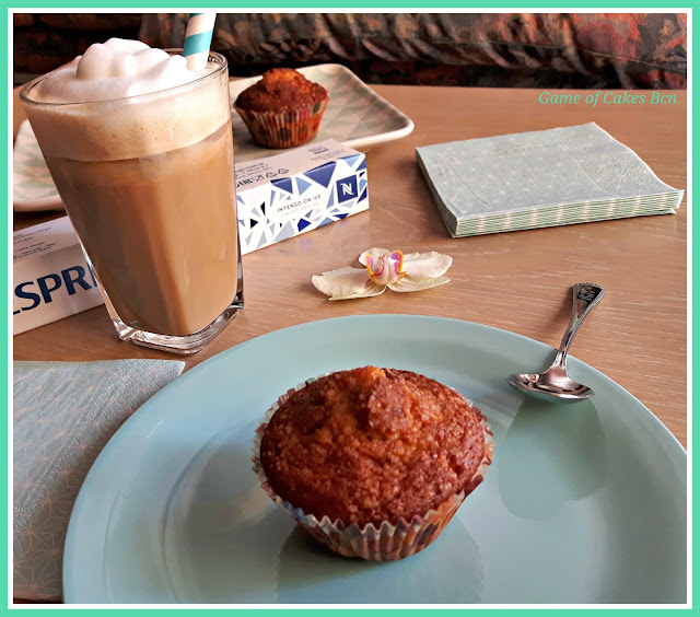 Merienda con magdalenas caseras 