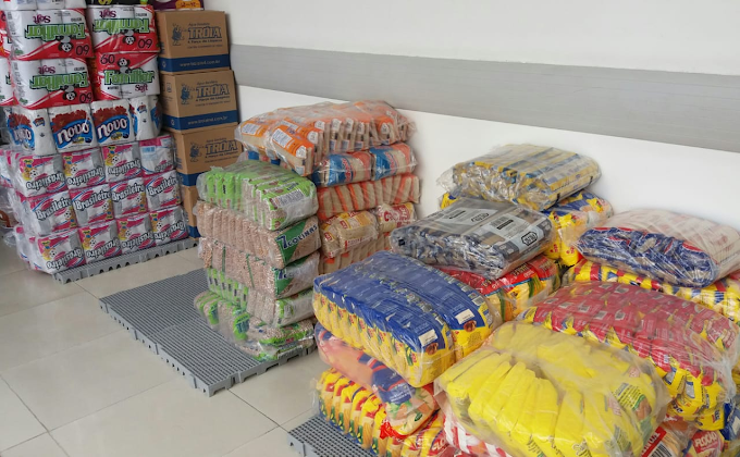 NATAL SOLIDÁRIO: UPAE Garanhuns faz doação de alimentos a instituição que recupera dependentes químicos