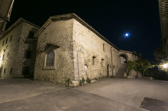 Borgo di Fonterutoli di notte