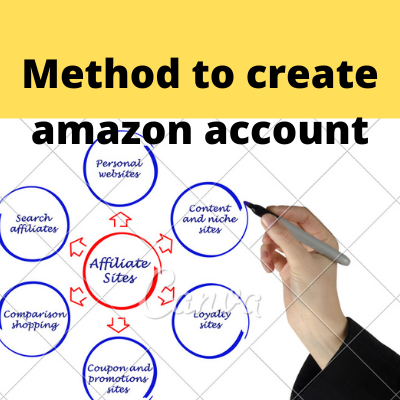 Method to create amazon account