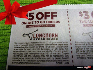 Free Printable Longhorn Steakhouse Coupons
