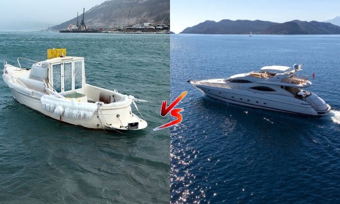What makes a boat different from a yacht?