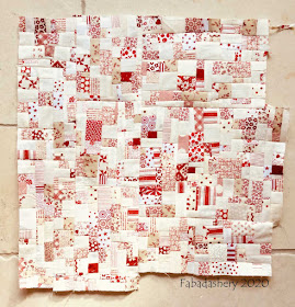 New fabric made from the white scraps