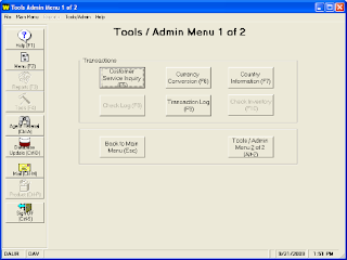 Tools Menu