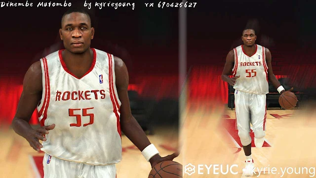 NBA 2K23 Dikembe Mutombo Retro Cyberface